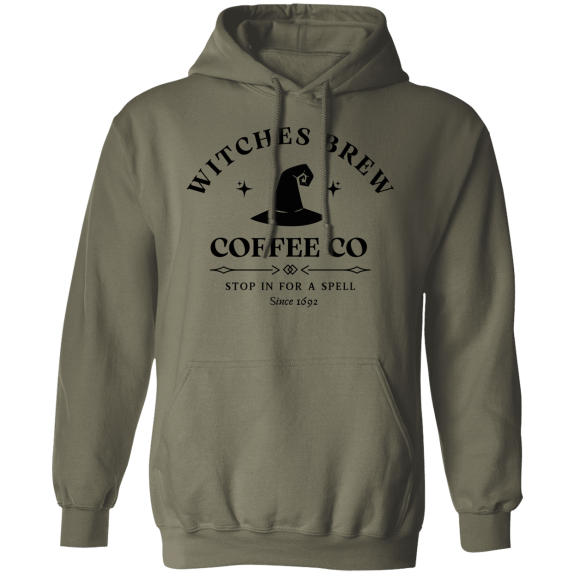 Witches Brew Coffee Co, Stop in for a Spell |  Hoodie | Halloween