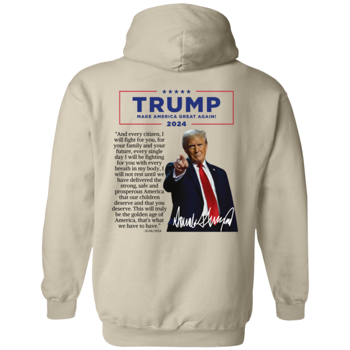 47TH | SPEECH | PROMISE | TRUMP | HOODIE