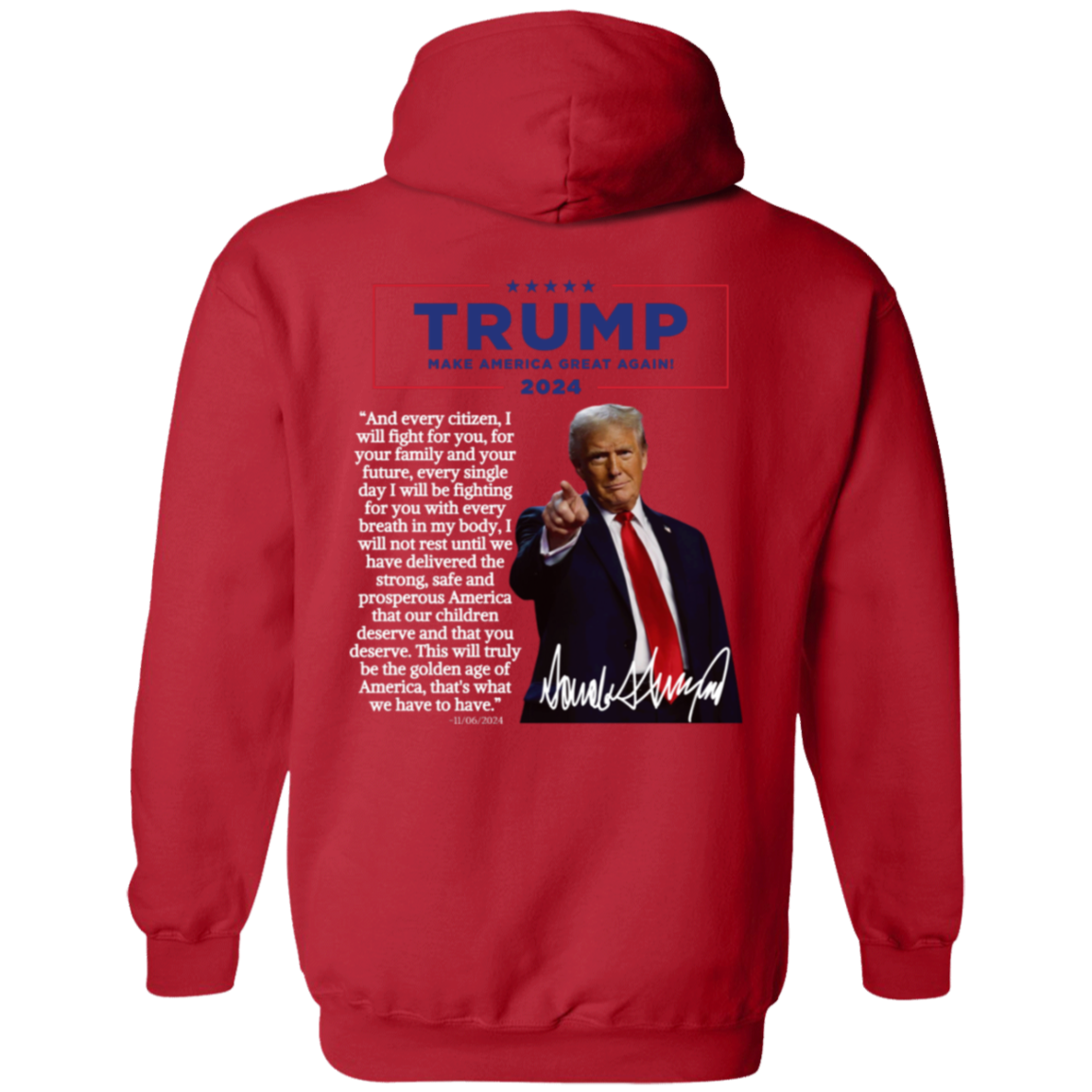 47TH | SPEECH | PROMISE | TRUMP | HOODIE