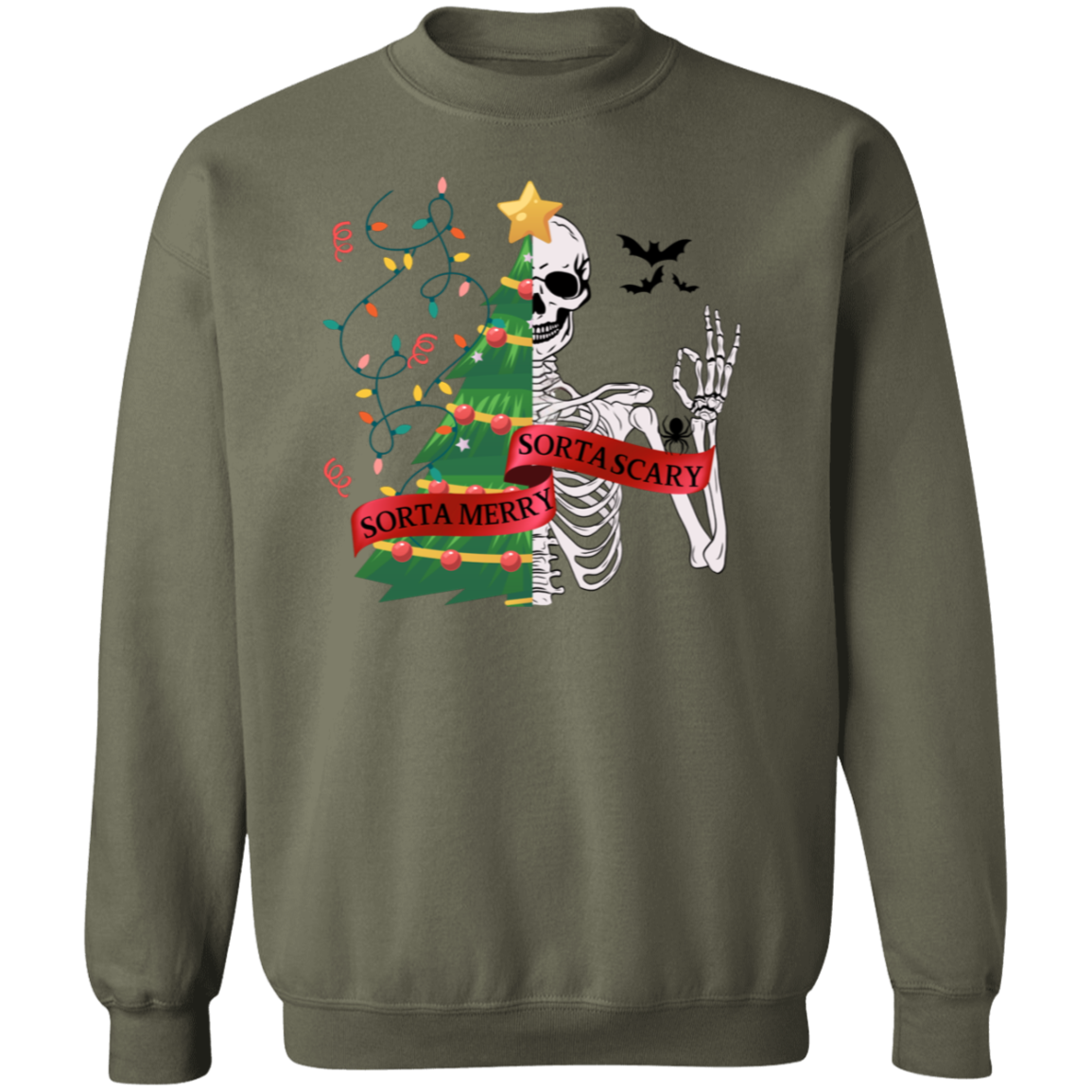 Sorta Merry | Sorta Scary | T-Shirt | Sweatshirt