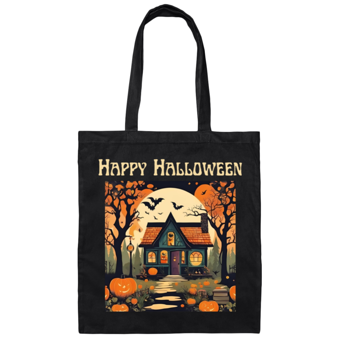 Happy Halloween | Canvas Tote Bag