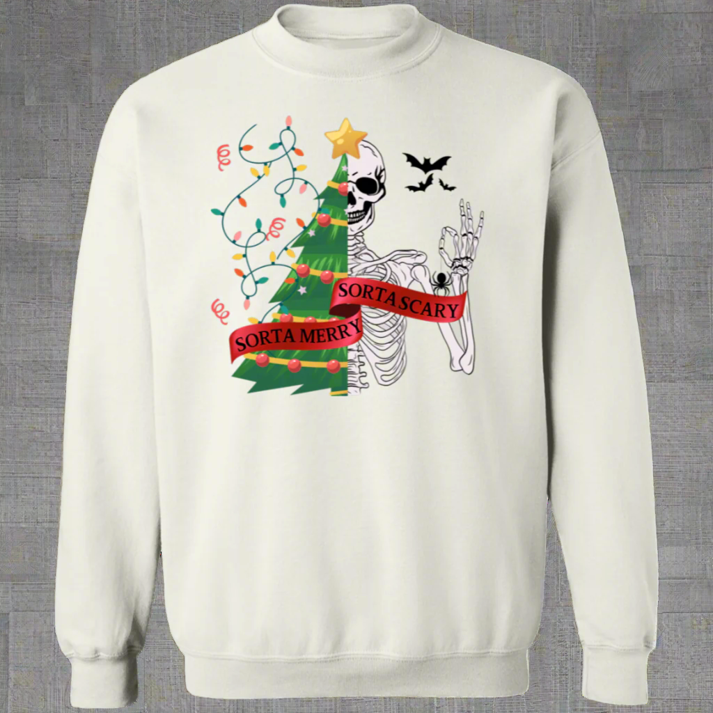 Sorta Merry | Sorta Scary | T-Shirt | Sweatshirt