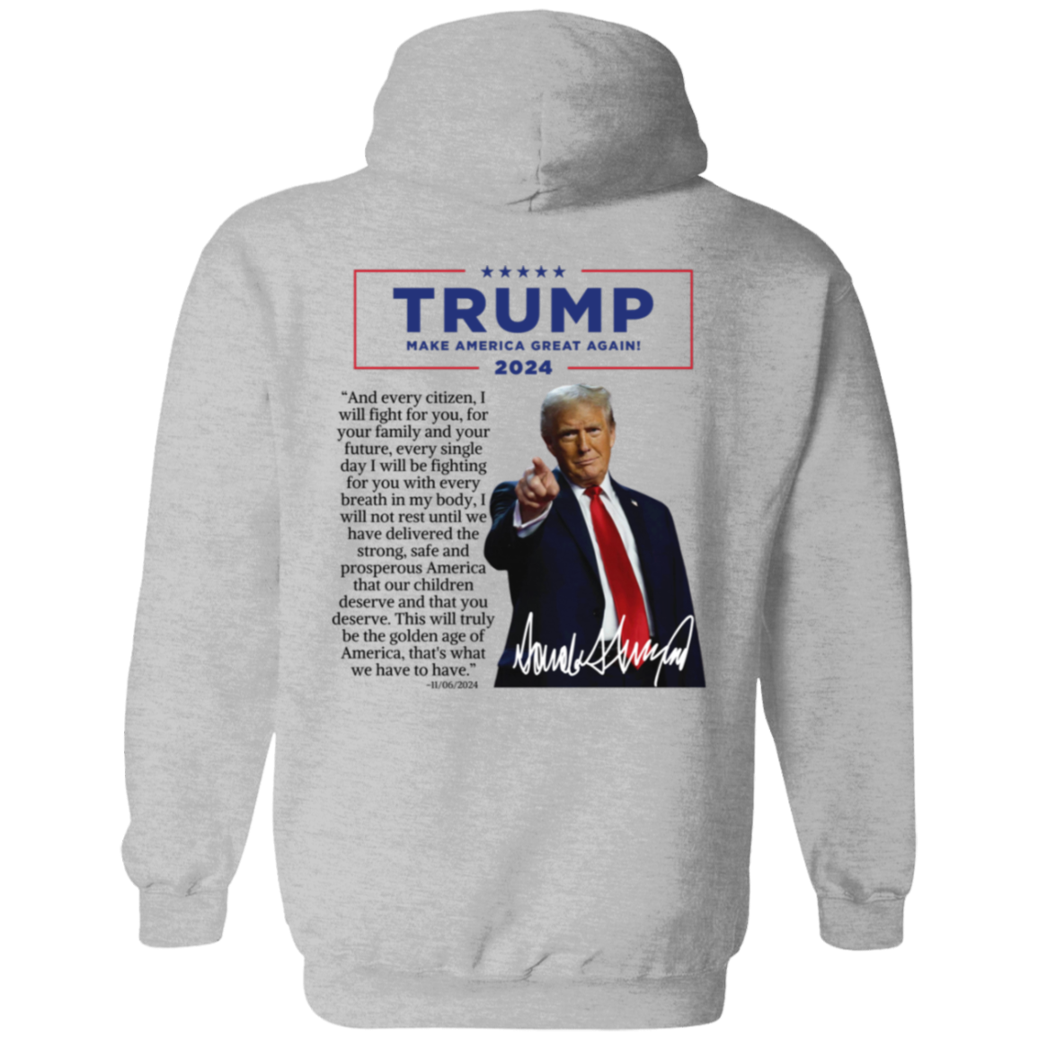 47TH | SPEECH | PROMISE | TRUMP | HOODIE