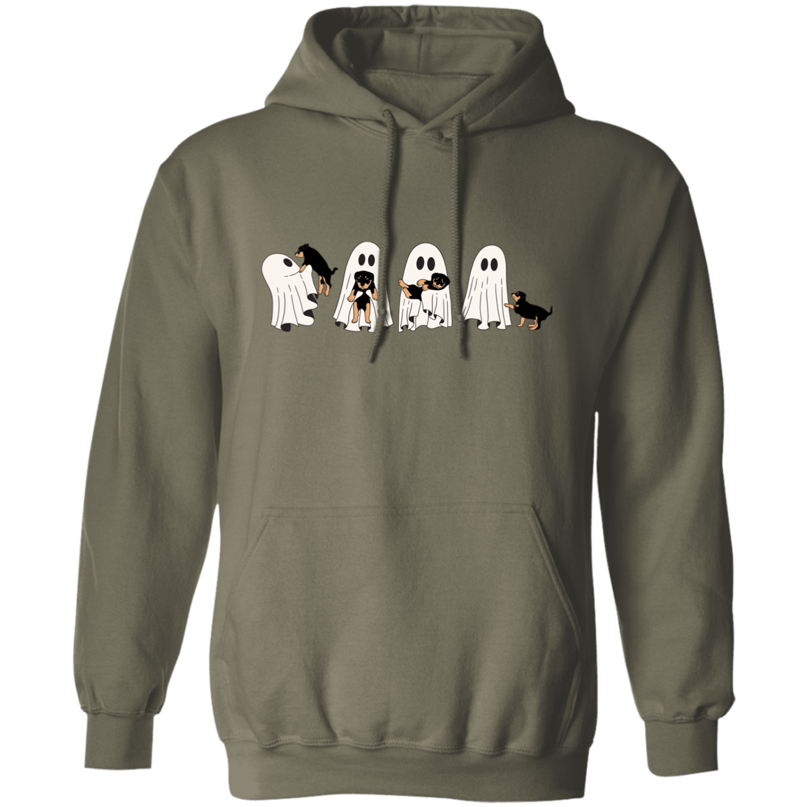 Ghost with Dogs | Adorable | Sweater | Hoodie |