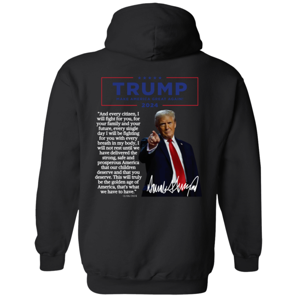 47TH | SPEECH | PROMISE | TRUMP | HOODIE