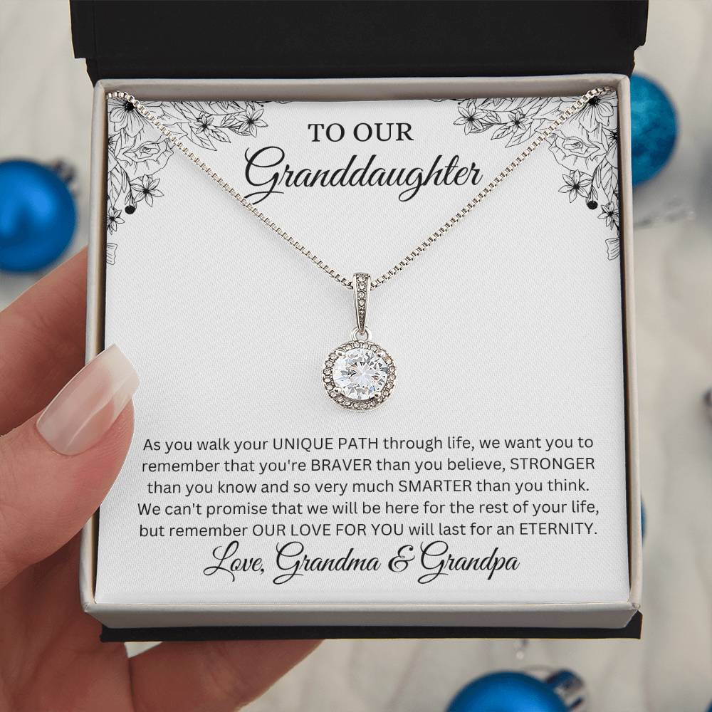 To Our Granddaughter | Necklace: Eternal Hope | Gift for Her