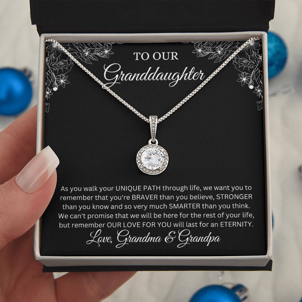 To Our Granddaughter | Necklace: Eternal Hope | Gift from Grandparent