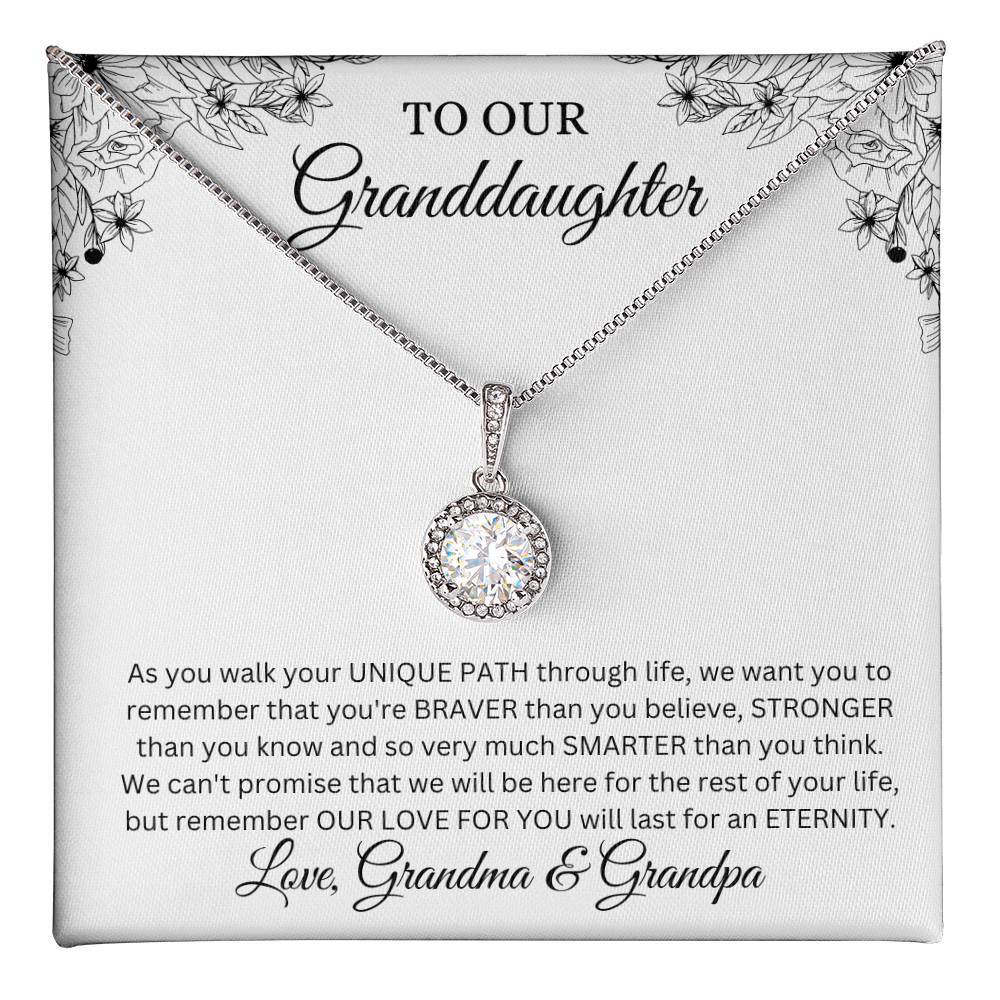 To Our Granddaughter | Necklace: Eternal Hope | Gift for Her